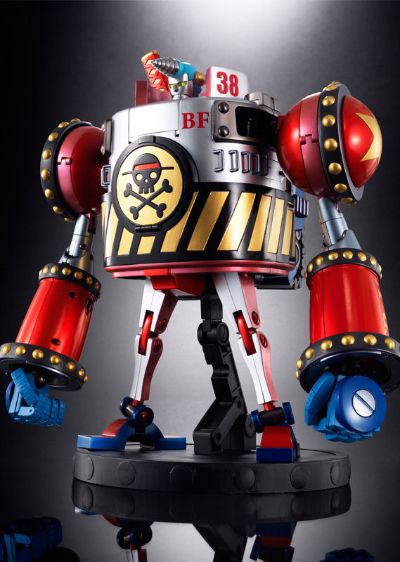 超合金魂 GX-63 海贼王 弗兰奇坦克5号&弗兰奇&弗兰奇将军&クロサイFR-U4号&乔巴