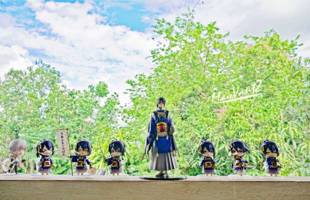 粘土人#626 刀剑乱舞-ONLINE- 三日月宗近 应援