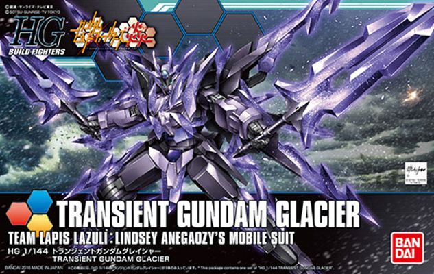 HGBF 1/144 トランジェント高达グレイシャー（再贩）[Bandai]《１０月予约》
