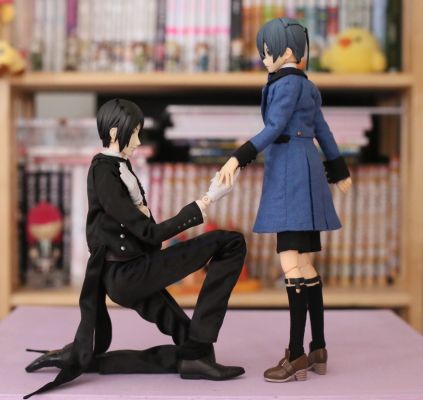 REAL ACTION HEROES No.689 RAH 黑執事 Book of Circus 塞巴斯蒂安・米卡利斯