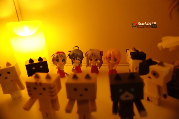 迷你黏土人 幸运星 お年贺カプセルver. 4种SET（新年ねんぷち☆おみくじ祭り限定贩売）