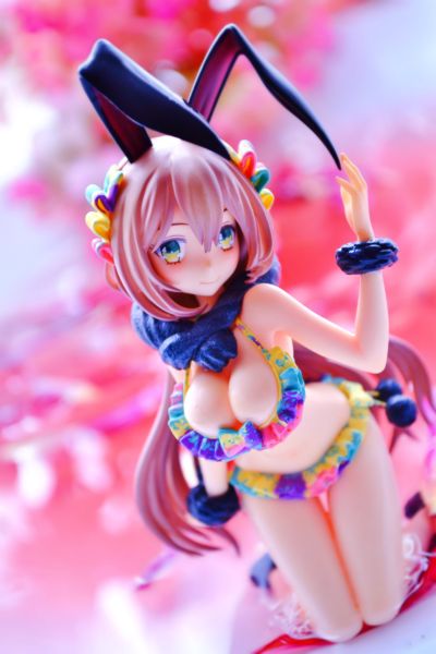 [插图&造型] USAMIMIZUGI-兔耳泳装-