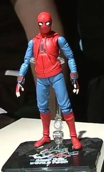 S.H.Figuarts 蜘蛛侠：英雄归来 蜘蛛侠 自制战衣Ver.