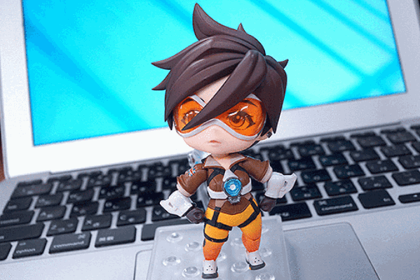 粘土人 #730 守望先锋  猎空 经典皮肤