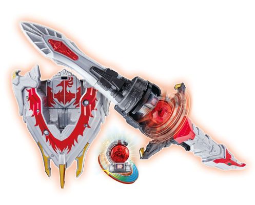 宇宙戦队キュウレンジャー 変身回転剣 DX凤王ブレード＆凤王シールド[Bandai]《０７月予约》