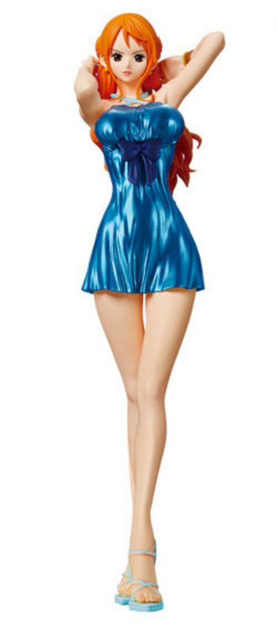 ＧＬＩＴＴＥＲ＆ＧＬＡＭＯＵＲＳ 海贼王 ナミ Blue Metallic ver. Special ver. 