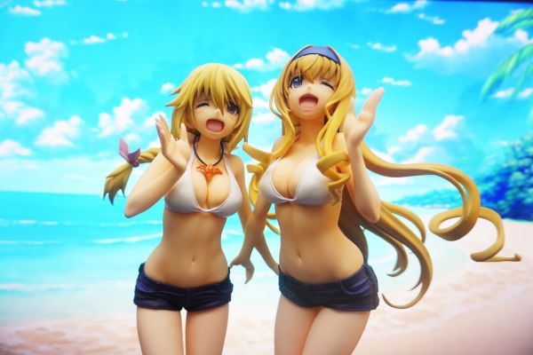 IS〈无限斯特拉托斯〉  夏洛特＆塞西莉娅 泳装