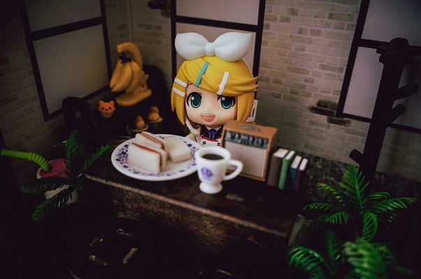 粘土人 #340 VOCALOID 镜音铃 全家便利店 2013