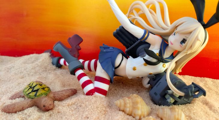 PM 手办 舰队Collection -舰娘- 岛风&连装砲酱