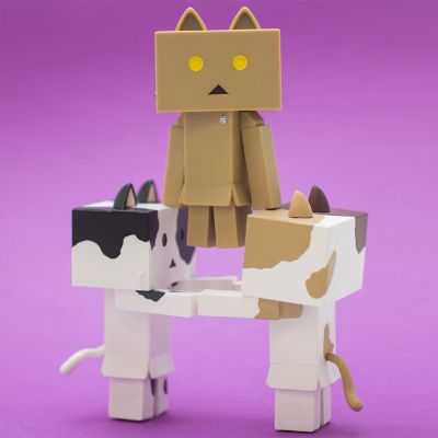 ニャンボー figure collection2 よつばと! 阿楞 Calico(camel) 