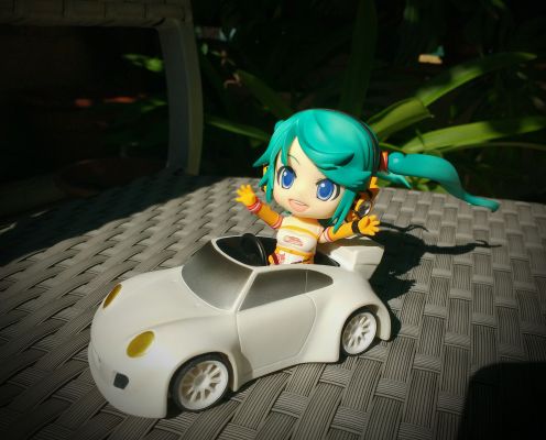 粘土人 #109a 良笑赛车 VOCALOID 初音未来 Racing 2010