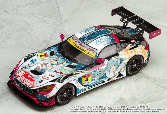 痛车 GOOD SMILE Racing 初音未来 AMG GT3 2017 冠军ver.