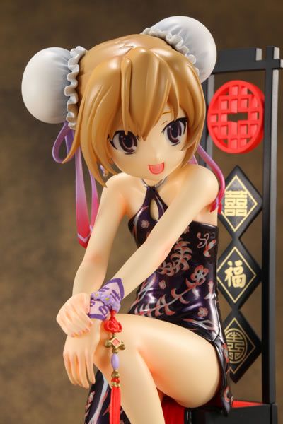 龙与虎 逢坂大河 中式黑旗袍Ｖｅｒ．