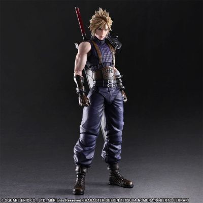 PlayArts改 最终幻想VII  克劳德・史特莱夫 Limited Color ver. 