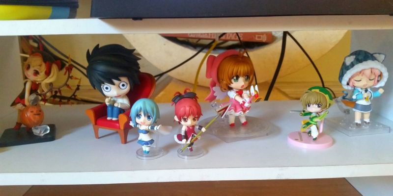 迷你黏土人 魔法少女小圆 美树沙耶香 