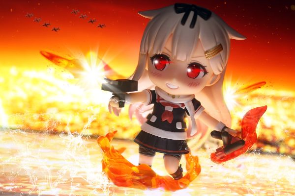 黏土人 #695 舰队Collection -舰娘- 夕立 改二 