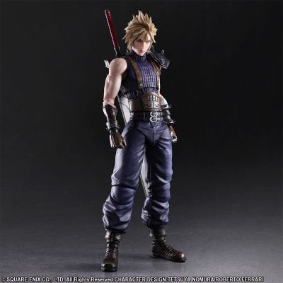 PlayArts改 最终幻想VII  克劳德・史特莱夫 Limited Color ver. 