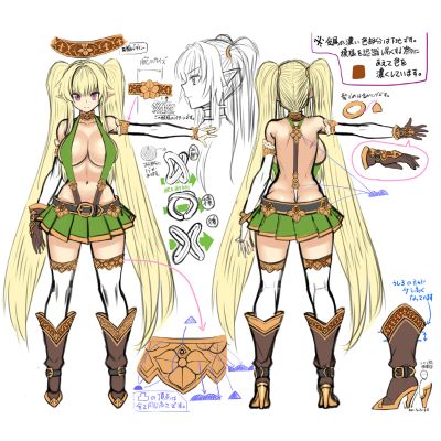 yapo 原创角色 白精灵