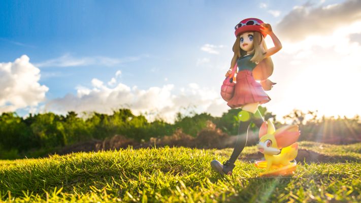 ARTFX J 宝可梦 莎莉娜+火狐狸