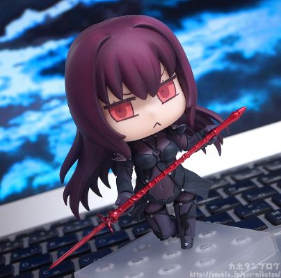 粘土人配件系列 从漫画了解FGO 替换用脸部表情 (枪兵/斯卡哈)