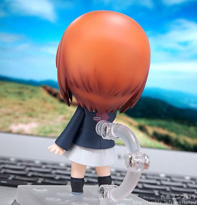 粘土人#825 少女与战车 剧场版 西住美穗  战车夹克&海军大衣