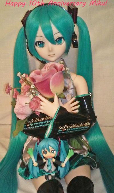 迷你黏土人 VOCALOID 初音未来 