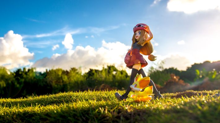 ARTFX J 宝可梦 莎莉娜+火狐狸