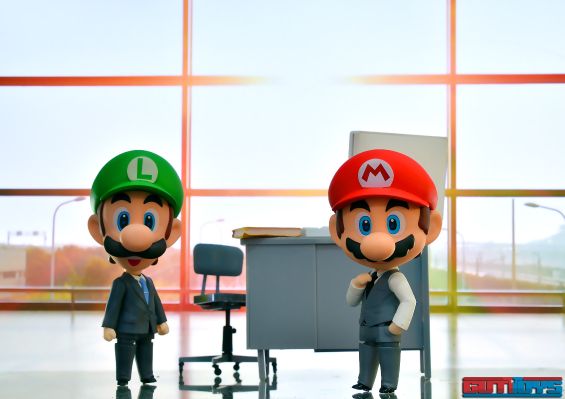 黏土人もあ 黒スーツ 