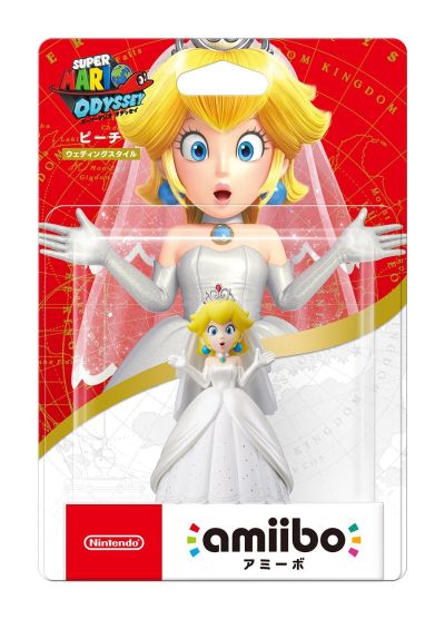 amiibo 超级马里奥系列 超级马里奥 奥德赛 碧琪公主 婚礼风格