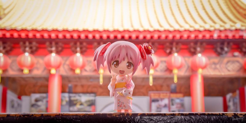 粘土人 #432 魔法少女小圆剧场版 鹿目圆 和服