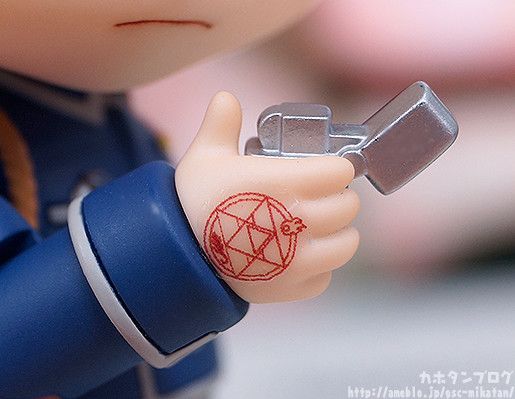 粘土人#823 钢之炼金术师 罗伊・马斯坦