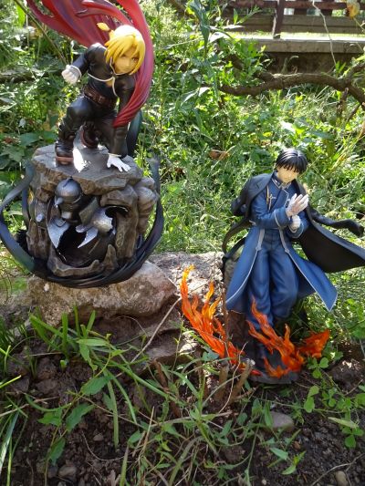 ARTFX J 钢之炼金术师 阿尔冯斯・艾尔利克&爱德华・艾尔利克 限定版