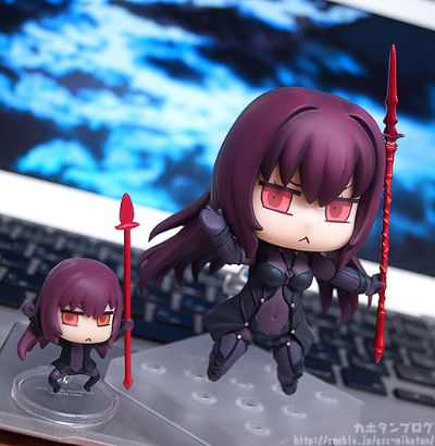 粘土人配件系列 从漫画了解FGO 替换用脸部表情 (枪兵/斯卡哈)