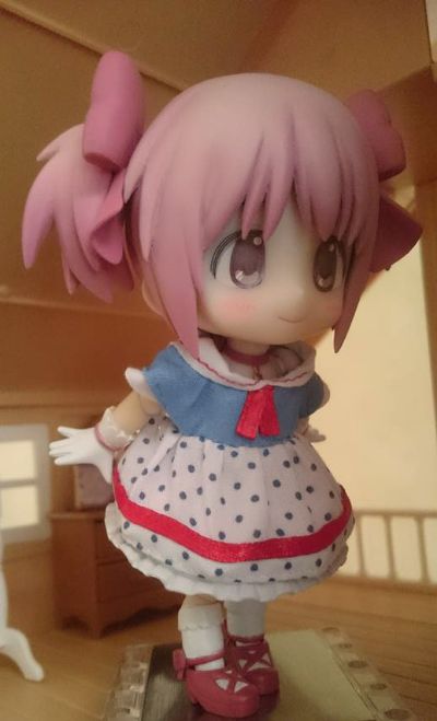 Cu-poche 剧场版 魔法少女小圆 鹿目圆香 可动手办