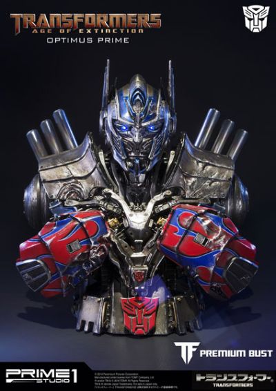 プレミアムバスト/ 变形金刚/ロストエイジ： オプティマスプライム バスト 破损 ver[prime1studio]【送料无料】《在库切れ》