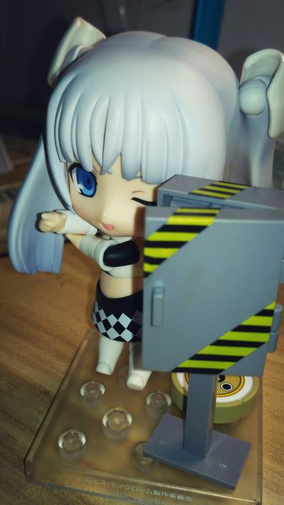 粘土人 #406-a 黑白小姐