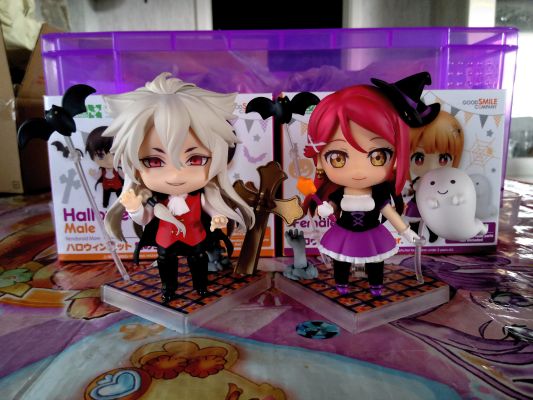 粘土人配件系列 万圣节套装 女孩