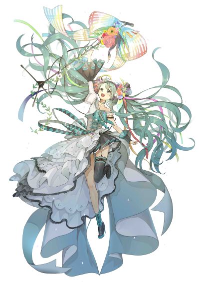 初音未来 纪念服饰（10周年绘图比赛大赏）