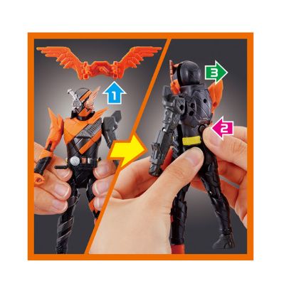假面骑士ビルド ボトル橙ジRider系列 03假面骑士ビルド ホークガトリングフォーム[Bandai]《発売済・在库品》