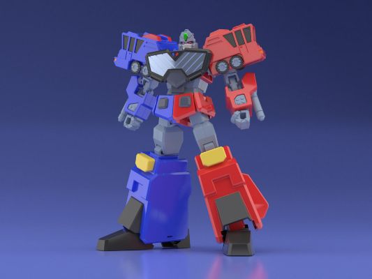 スーパーminipla 勇者王GaoGaiGar 氷竜&炎竜&超竜神 