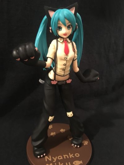 初音未来 歌姬计划街机版 未来之声 超级奖品人偶 “初音未来-小猫咪”