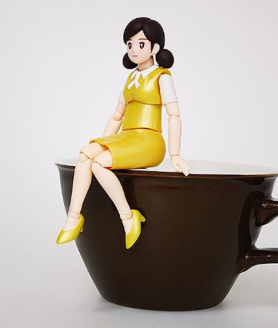 figma #SP-91f 杯子上的缘子小姐 フチ子 Gold 