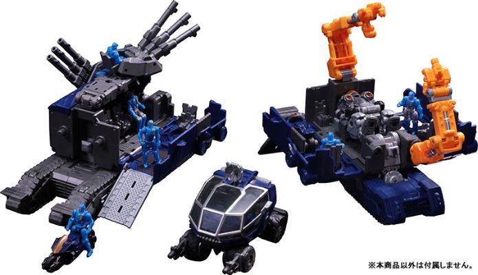 ダイアクロン DA-19 ビッグパワードGV・连结戦闘トレーラー[takaraTomy]《０３月予约》