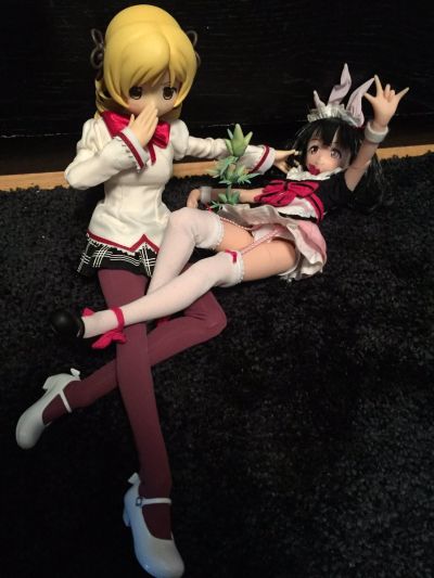 REAL ACTION HEROES MGM 魔法少女小圆 夏洛特&巴 マミ School Uniform ver. 