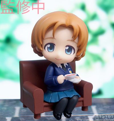 迷你黏土人 少女与战车 剧场版 橙黄白毫