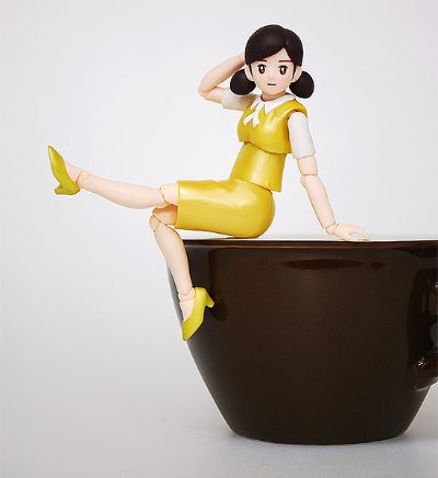 figma #SP-91f 杯子上的缘子小姐 フチ子 Gold 