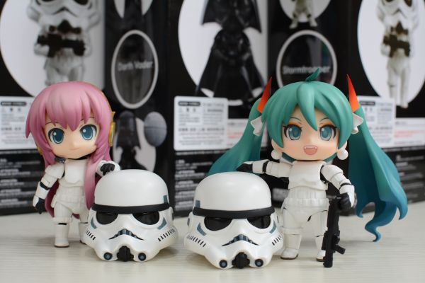 黏土人搭配 SEGA feat. HATSUNE MIKU Project 初音未来