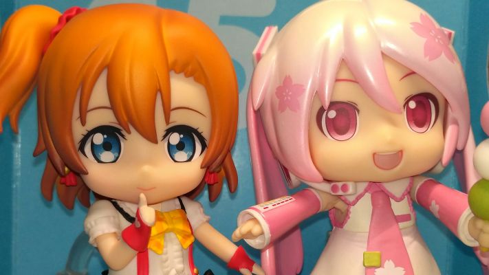 粘土人 #499 初音未来 樱未来打油