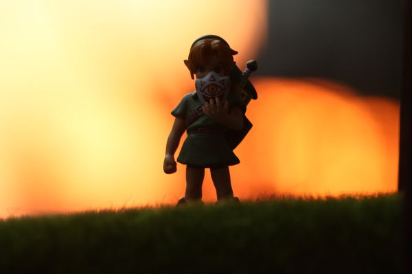 UltraDetailFigure No.313 萨尔达传说 ムジュラの仮面 林克 