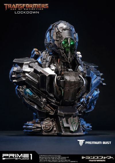プレミアムバスト/ 变形金刚/ロストエイジ： ロックダウン ポリストーン バスト[prime1studio]【送料无料】《発売済・在库品》